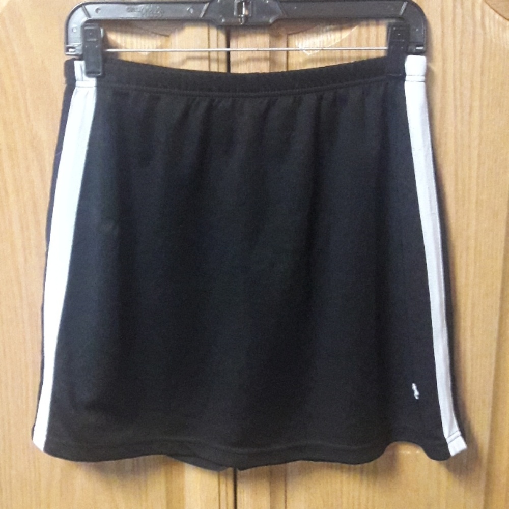 Black sports skirt